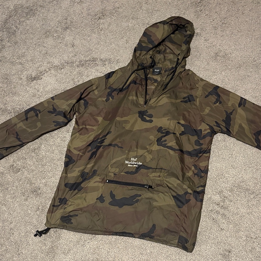 HUF Camouflage Zip Jacket